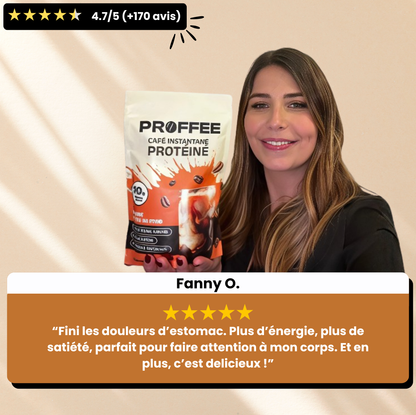 Café instantané protéiné